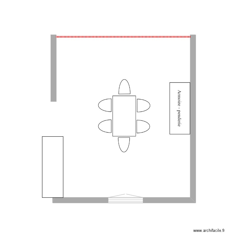 SALLE A MANGER MEUBLE. Plan de 0 pièce et 0 m2