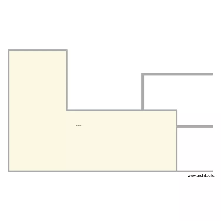 PLAN 2026. Plan de 1 Pièce et 187 m² PLAN 2026. Plan de 1 Pièce et 187 m²