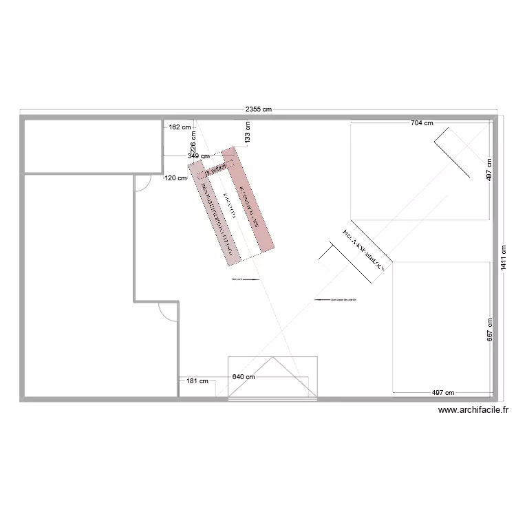 Plan implantation CT La Vérrie. Plan de Plan implantation CT La Vérrie. Plan de