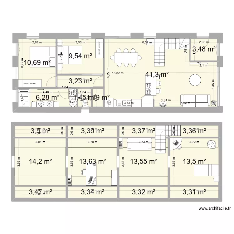 calviac 2. Plan de 0 pièce et 0 m2