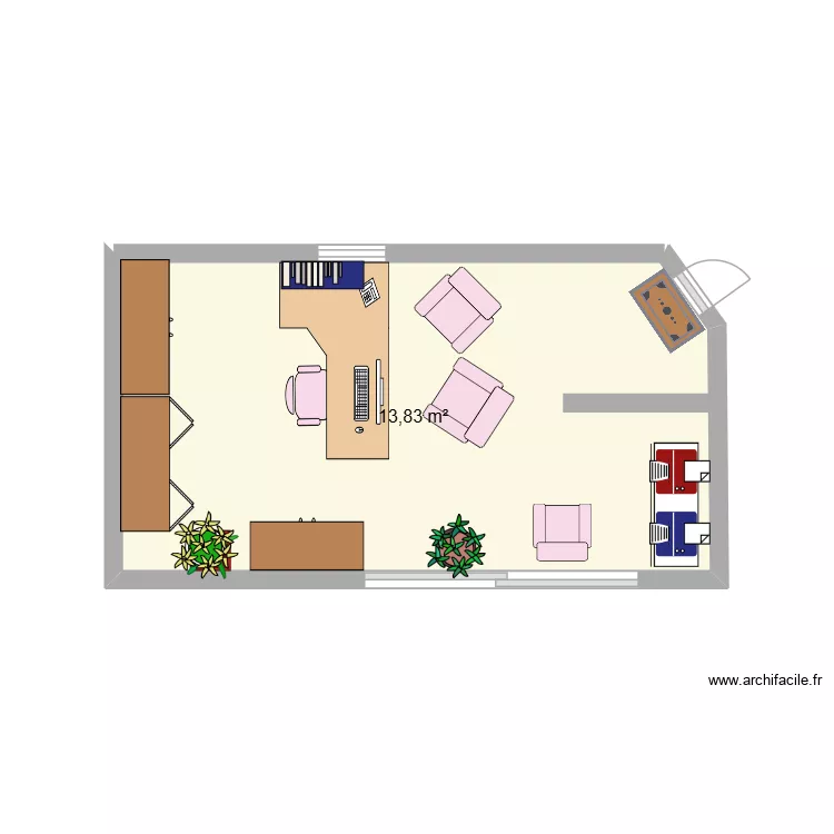 rapport. Plan de 1 et 14 m² rapport. Plan de 1 et 14 m²