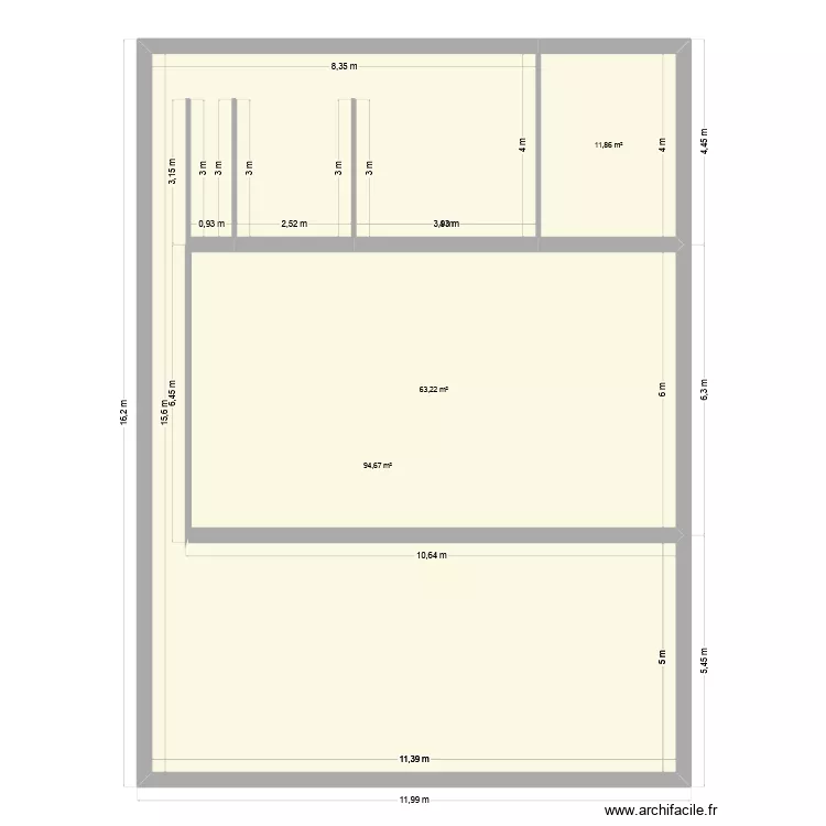 maison + piscine. Plan de 3 et 170 m² maison + piscine. Plan de 3 et 170 m²