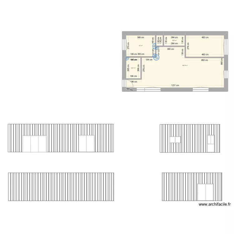 Maison Sarzeau VB1.2 - 17/08/2024. Plan de 