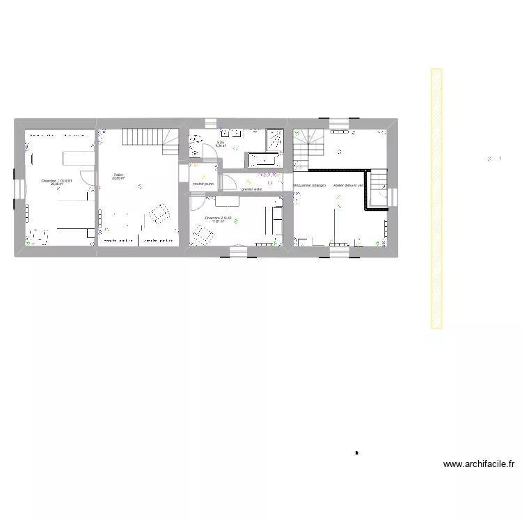 ETAGE v2. Plan de 