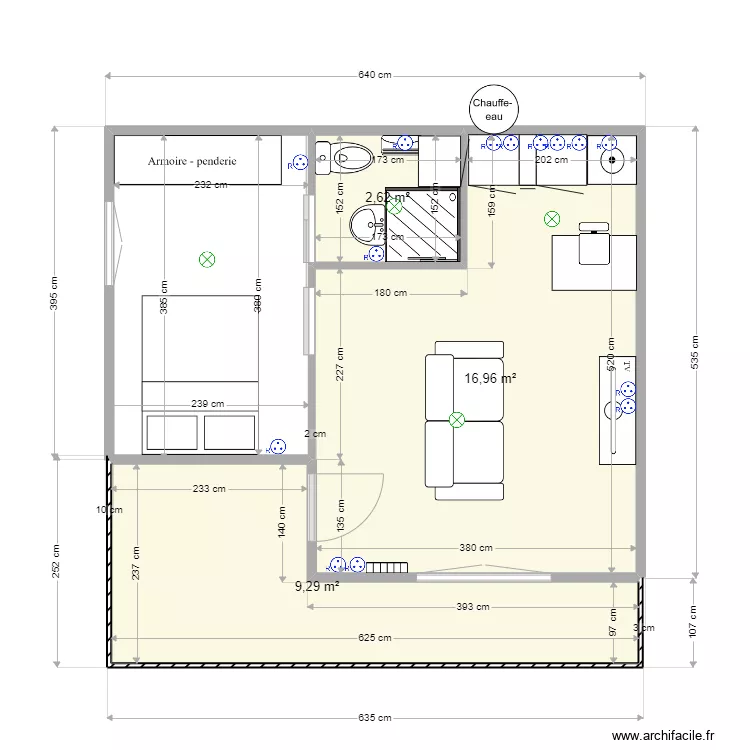 maisonnette1. Plan de 