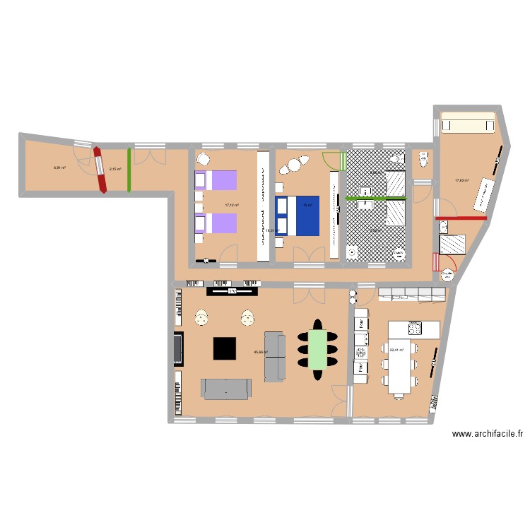 46 SADA 5. Plan de 0 pièce et 0 m2