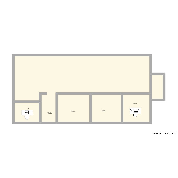 comite scolaire saint Gery de l\'ecole saint Joseph. Plan de 6 pièces et 46 m2