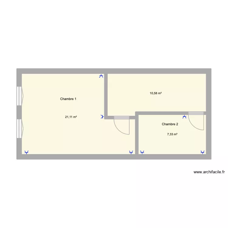 etage. Plan de 3 et 39 m² etage. Plan de 3 et 39 m²
