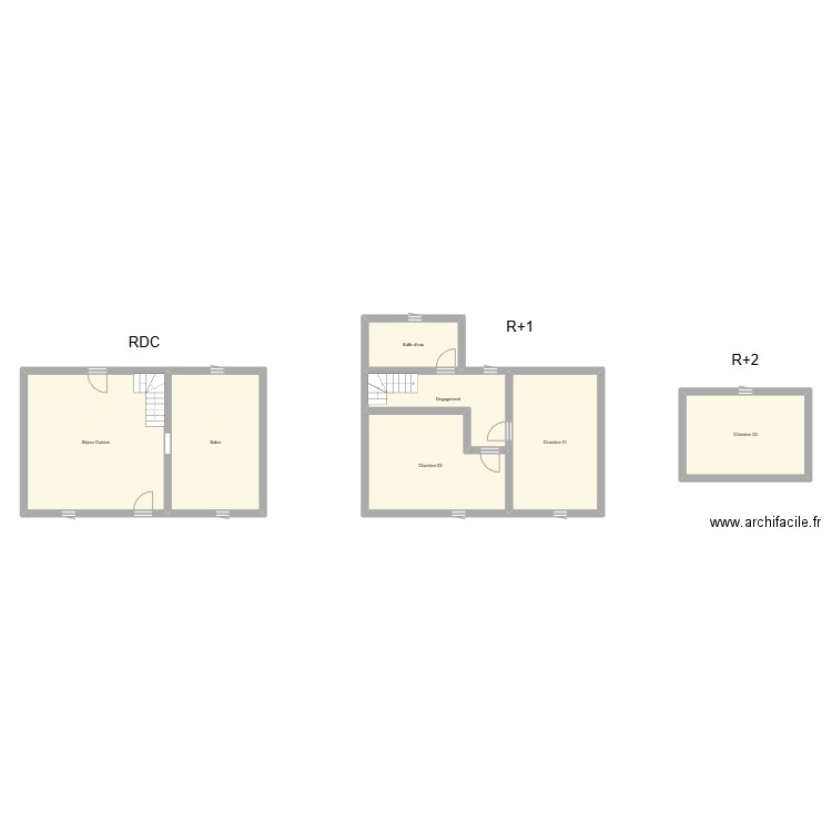 350602383. Plan de 7 pièces et 132 m2