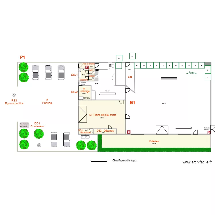 Dog's Factory - futur. Plan de 