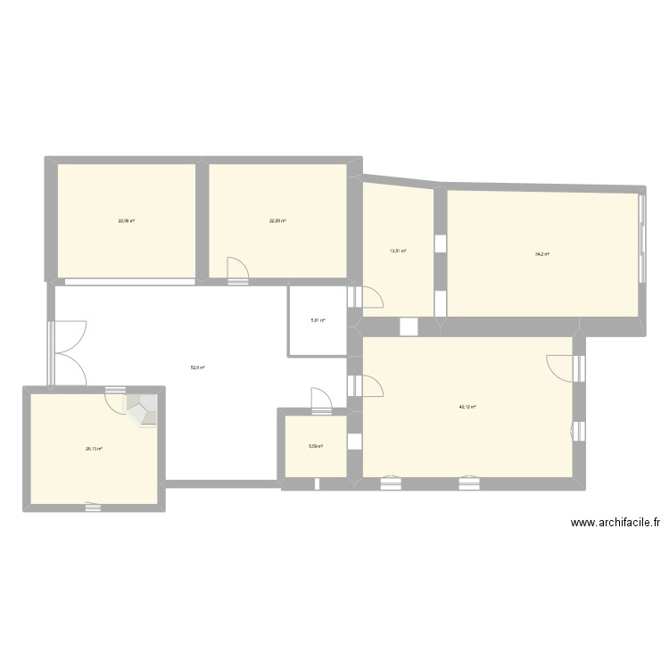 vidais atual. Plan de 0 pièce et 0 m2