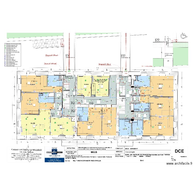 R+1 N°3. Plan de 0 pièce et 0 m2