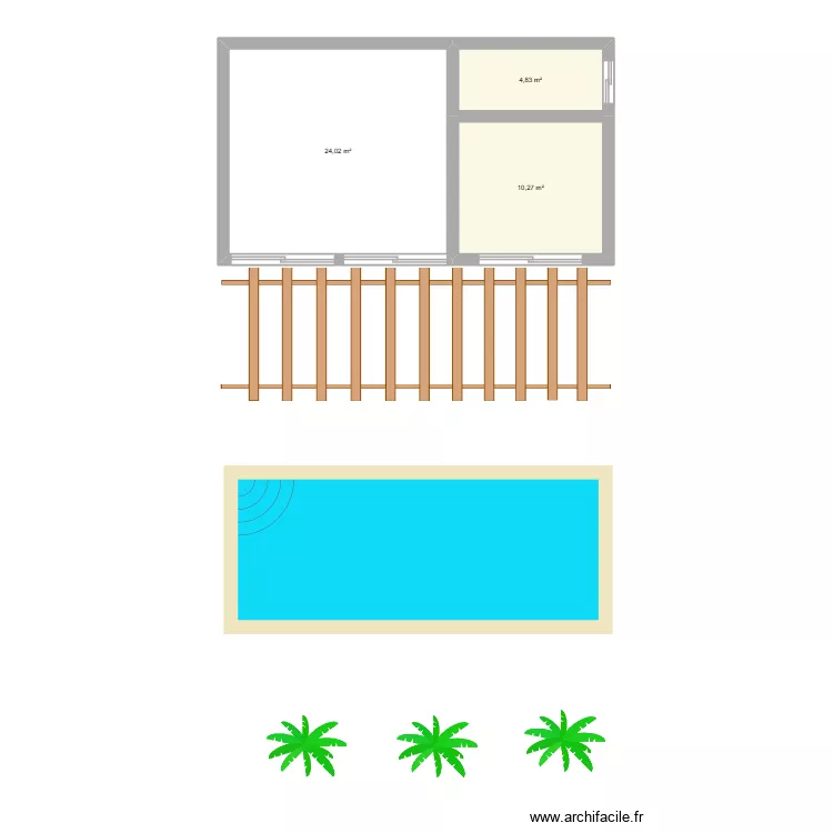 MAR LOTHIJE. Plan de 3 et 39 m² MAR LOTHIJE. Plan de 3 et 39 m²