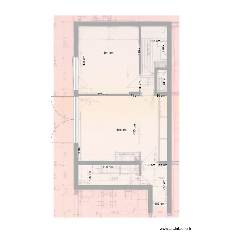 croix st michel. Plan de 