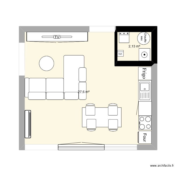 appartement Rena Océ. Plan de 0 pièce et 0 m2