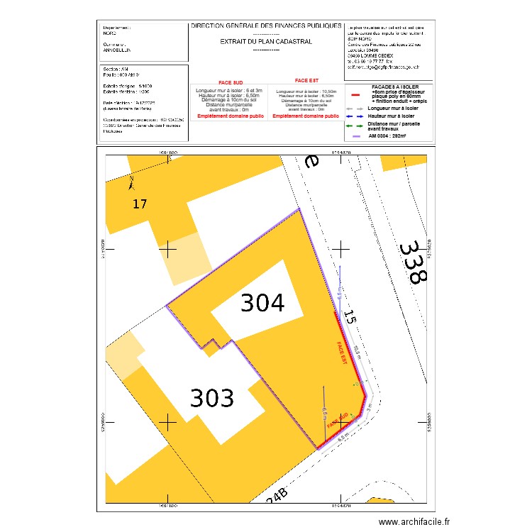 DP02 VANDAMME. Plan de 0 pièce et 0 m2