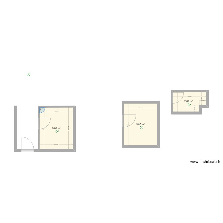 Appart Abeille. Plan de 0 pièce et 0 m2