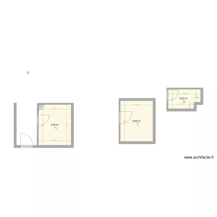 Appart Abeille. Plan de 