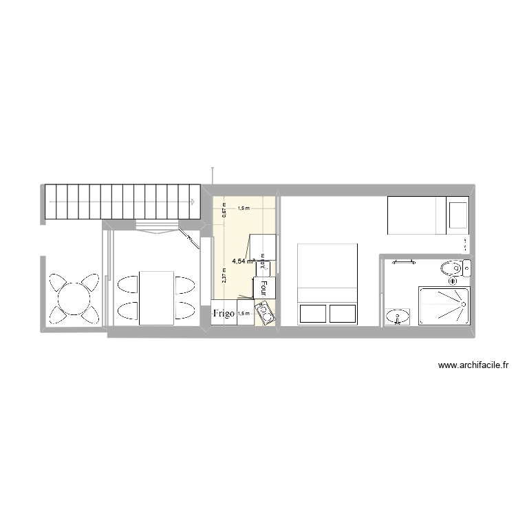 APPARTEMENT HELENE. Plan de 0 pièce et 0 m2