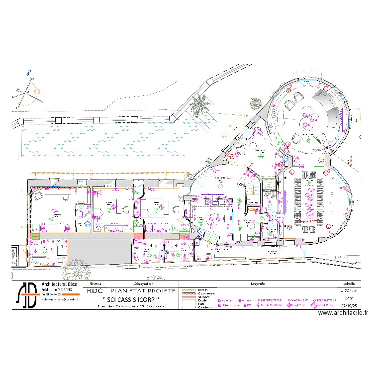 son Maison Blanche. Plan de 0 pièce et 0 m2