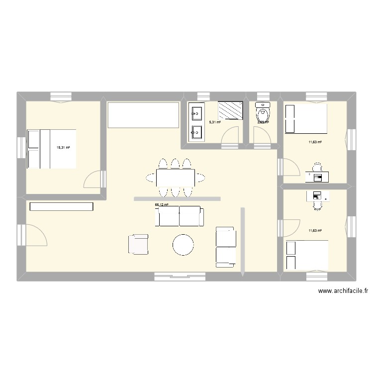 forbuilding. Plan de 0 pièce et 0 m2