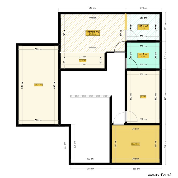 Plan maison 2. Plan de 0 pièce et 0 m2