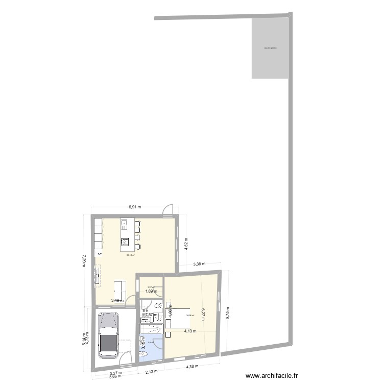 Susana 4. Plan de 0 pièce et 0 m2