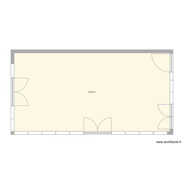 Cormontreuil. Plan de 1 Pièce et 78 m² Cormontreuil. Plan de 1 Pièce et 78 m²