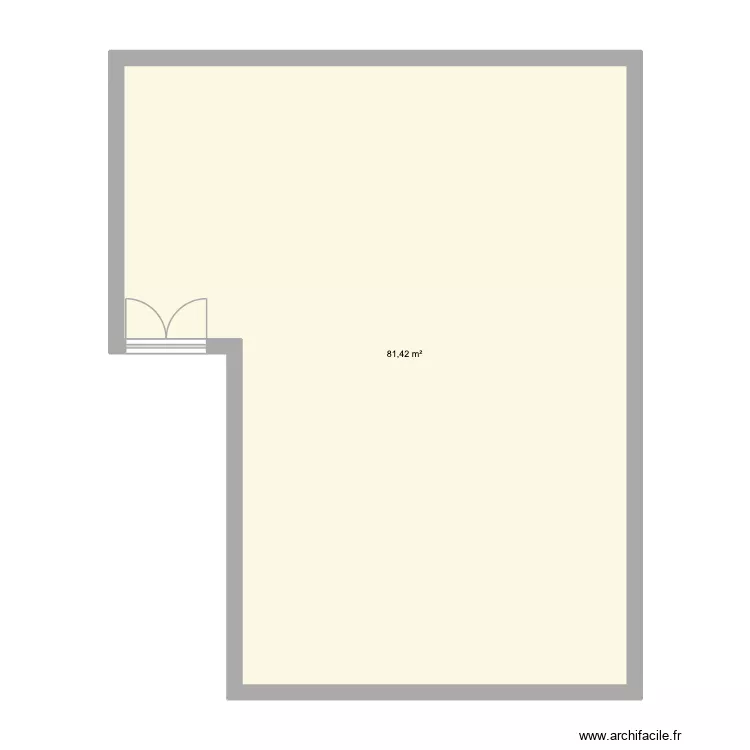 MAGASIN BTS. Plan de 1 et 24 m² MAGASIN BTS. Plan de 1 et 24 m²