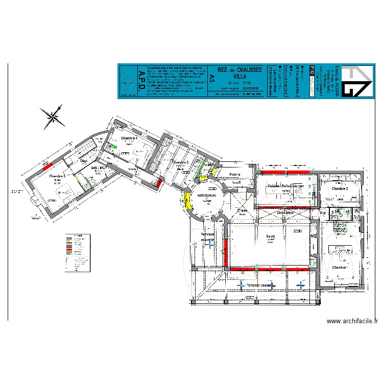 HOTEL PARTICULIER. Plan de 0 pièce et 0 m2