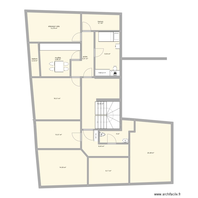 celaliye perso çarsi modifier . Plan de 0 pièce et 0 m2