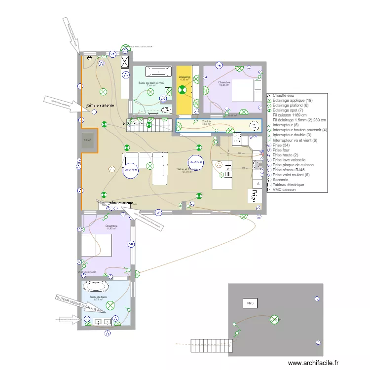 art'yss cenon. Plan de 