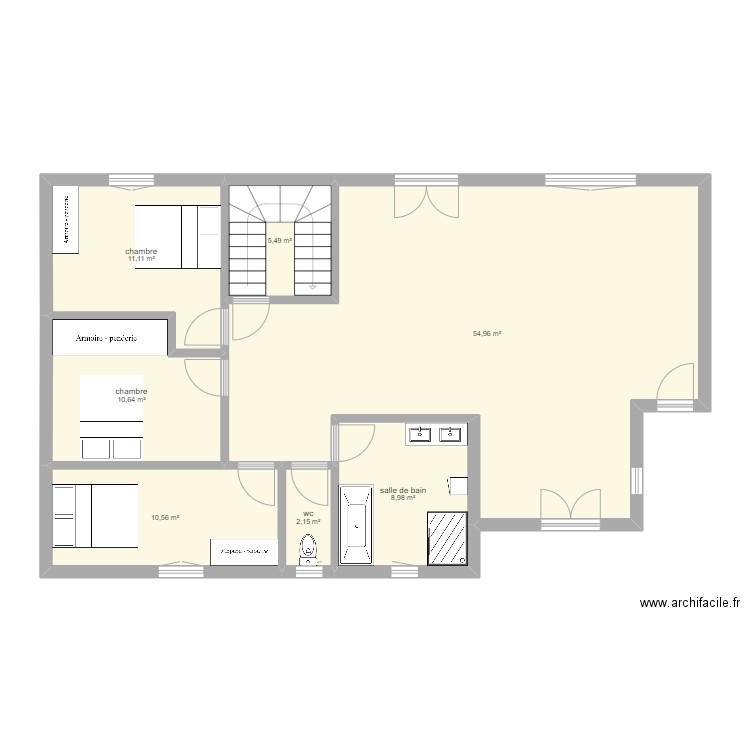 roiff. Plan de 0 pièce et 0 m2