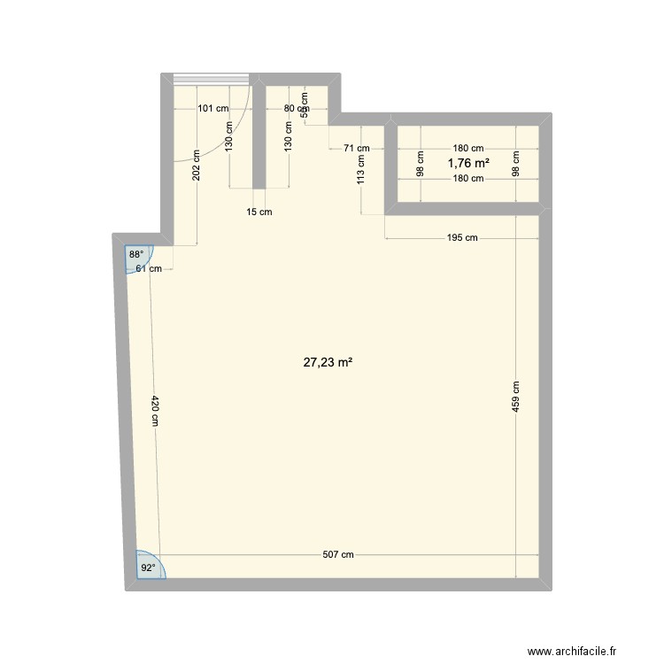 DANGEAU. Plan de 0 pièce et 0 m2