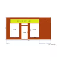 FACADE AVEC ENSEIGNE