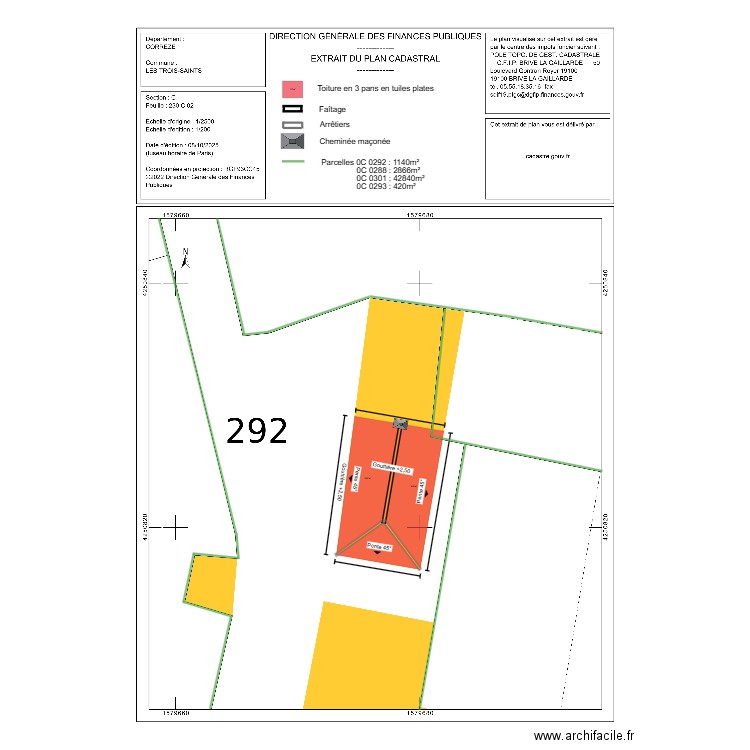 dp02 CONJAT. Plan de 0 pièce et 0 m2