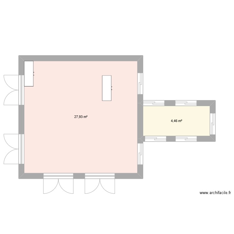 miellerie. Plan de 0 pièce et 0 m2