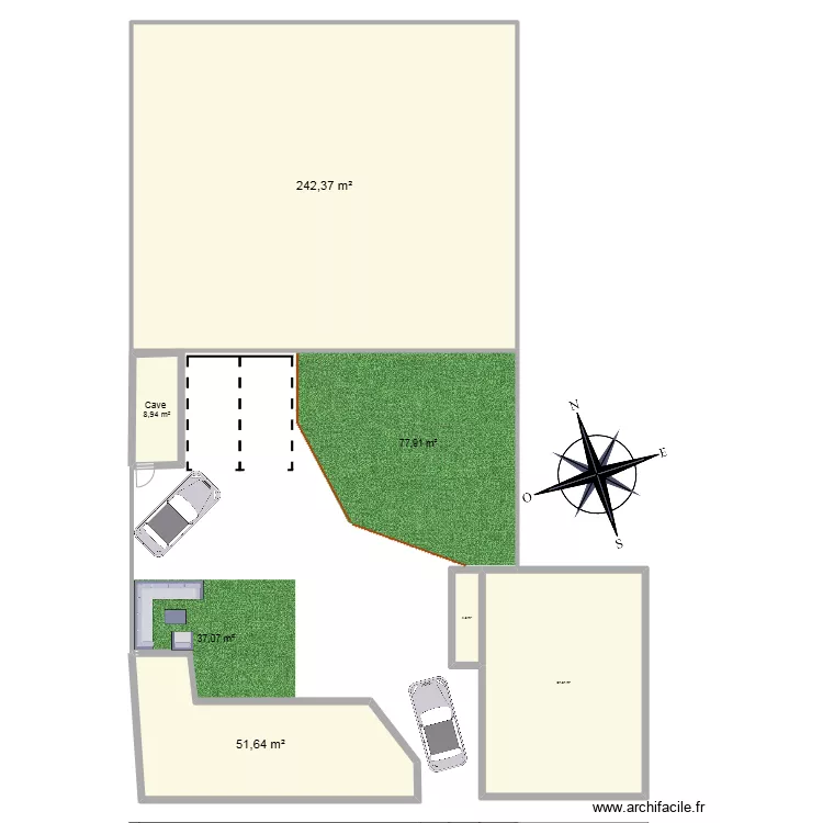 villebon sur yvette. Plan de 