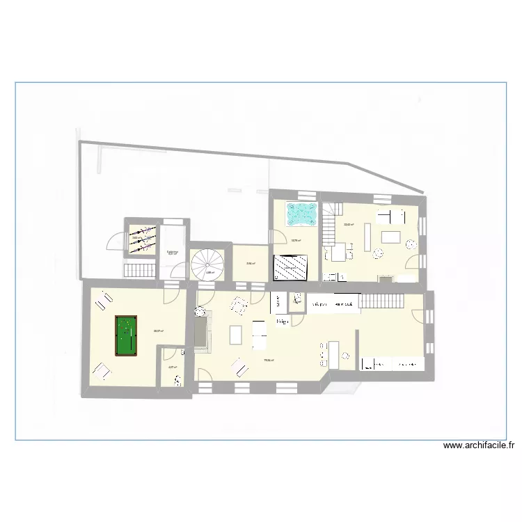 Batellerie RDC. Plan de Batellerie RDC. Plan de