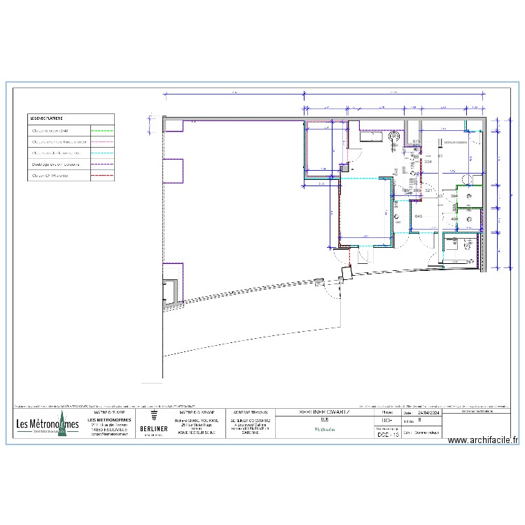 berliner. Plan de 0 pièce et 0 m2