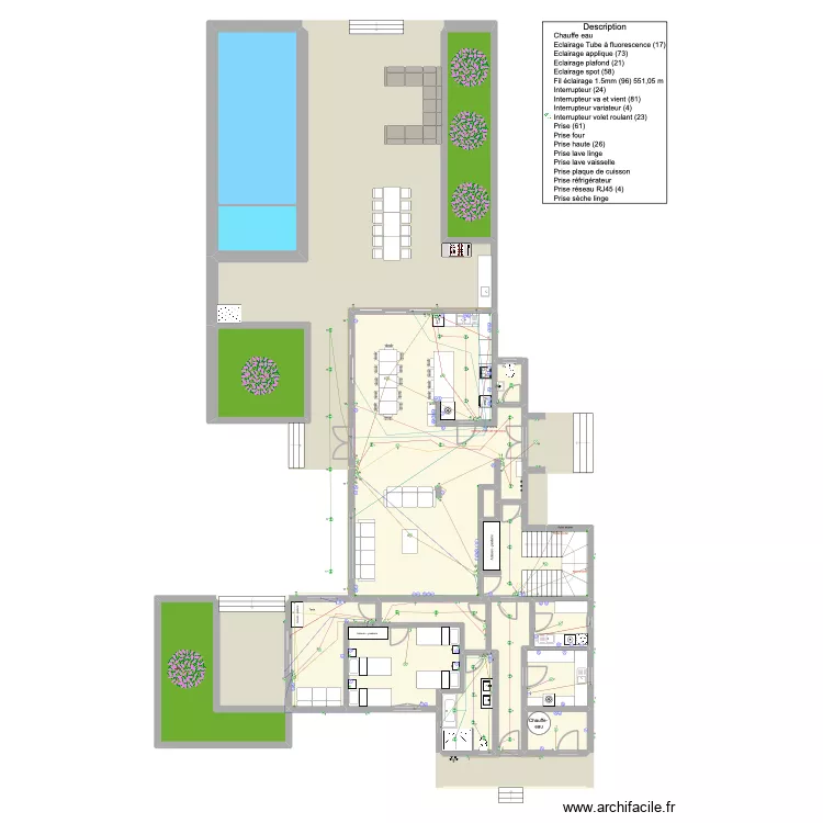 ELEC-INT-EXT--AOUT2026Solani ULC POLJ. Plan de 36  et 721 m²
