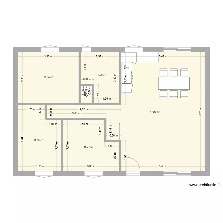 teste Lambesc. Plan de 6 Pièces et 90 m² teste Lambesc. Plan de 6 Pièces et 90 m²