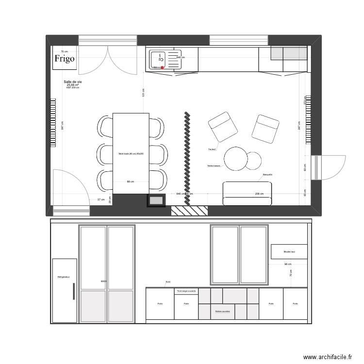 ITEP SAINT-JEAN. Plan de 5 pièces et 102 m2