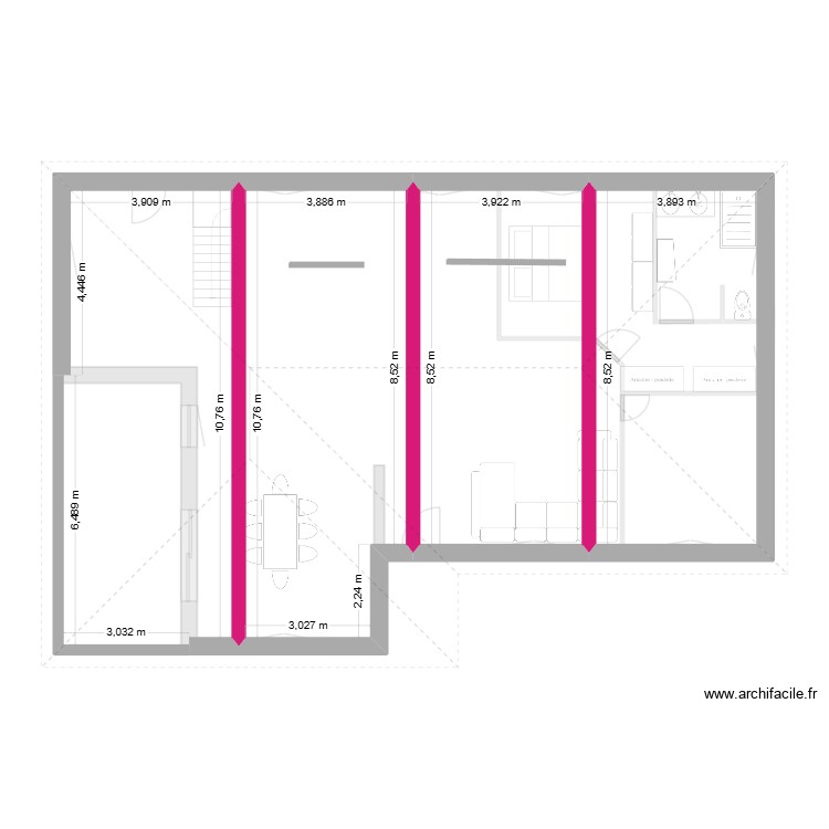 Maison de Saint Agathon futur avec etage. Plan de 0 pièce et 0 m2 Maison de Saint Agathon futur avec etage. Plan de 0 pièce et 0 m2