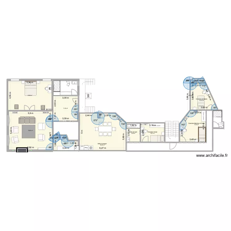 26 RdT v2. Plan de 12 Pièces et 140 m² 26 RdT v2. Plan de 12 Pièces et 140 m²