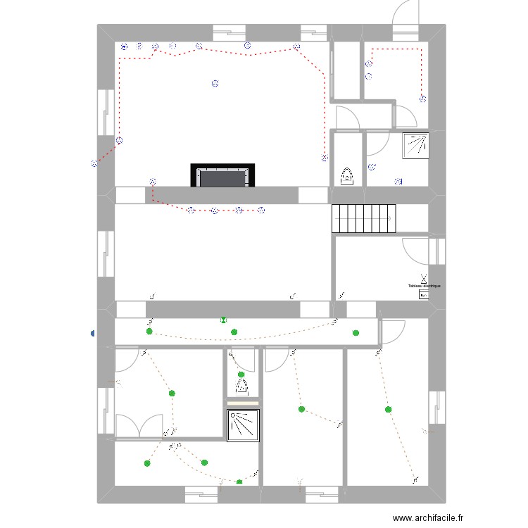 saint-chamond. Plan de 0 pièce et 0 m2