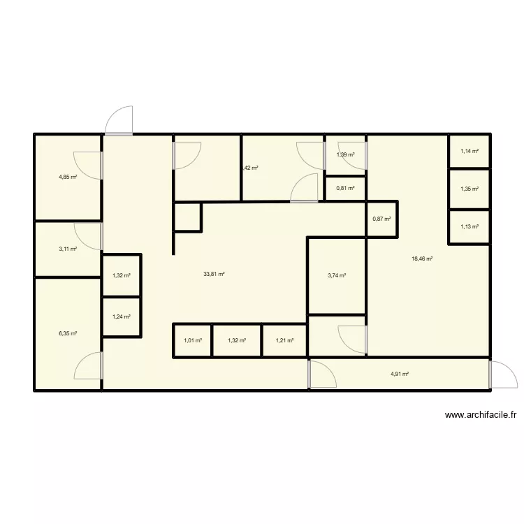 Coll&egrave;ge Ste Marie des Ursulines. Plan de 