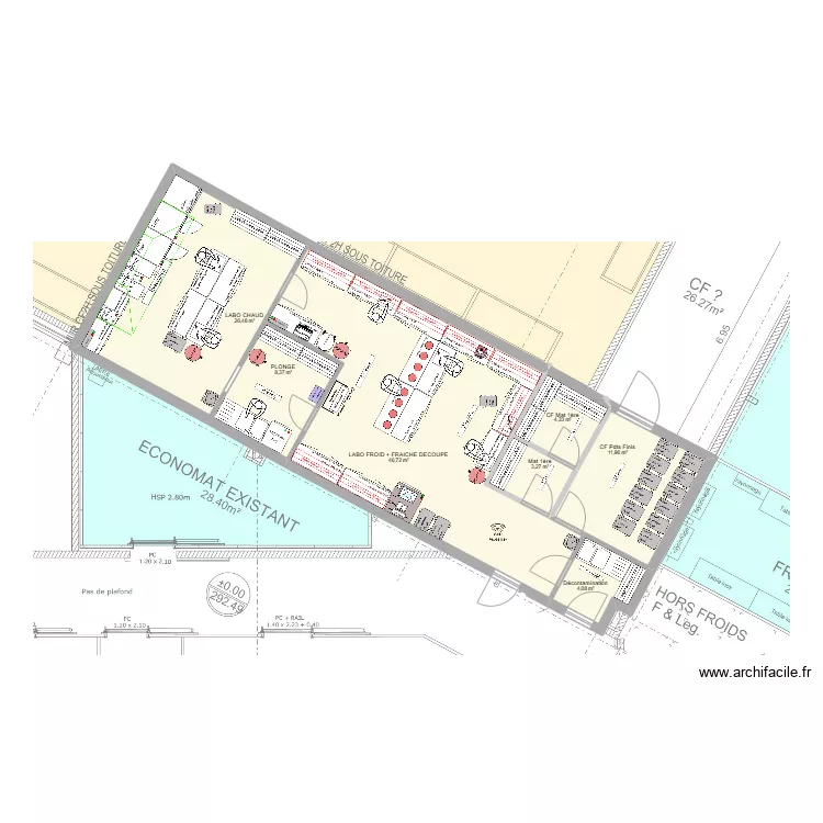 LA RAVOIRE V4. Plan de 