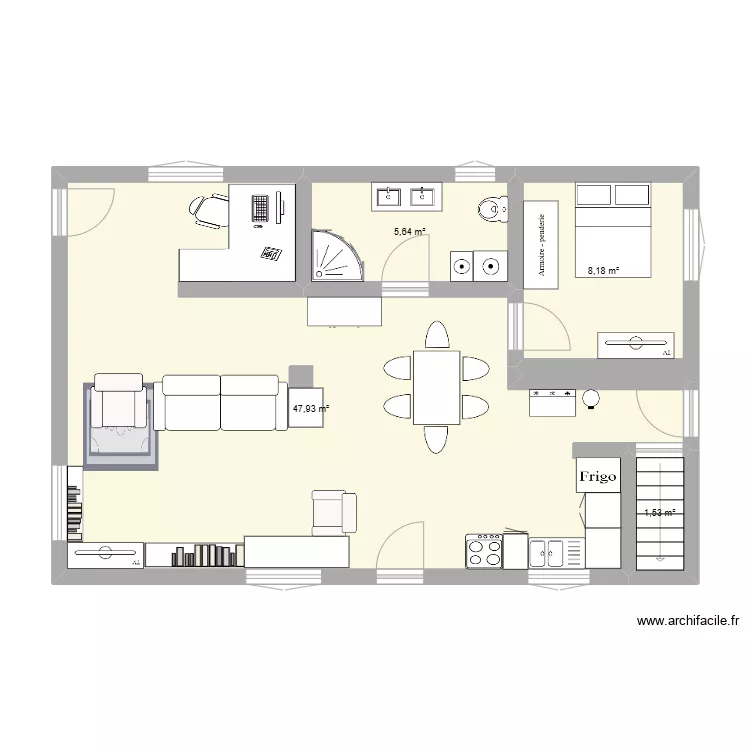 Ma maison de reve-plan . Plan de 