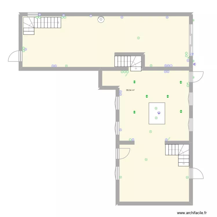 BRIGODE. Plan de 1 et 100 m² BRIGODE. Plan de 1 et 100 m²